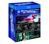 Coffret découverte DC Comics, l'intégrale des premières saisons : Flash + Gotham + Arrow [Francia] [Blu-ray]
