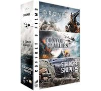 Coffret DVD Guerra Drones + Le convoi des alliés + Stalingrad Snipers