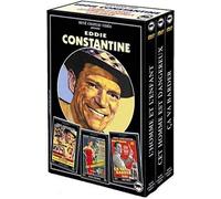 Coffret eddie constantine : l'homme et l'enfant ; cet home est dangereux ; ca va barder [Francia] [DVD]
