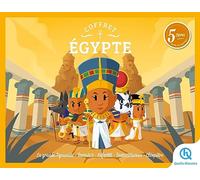 Coffret Egypte: 5 volumes : La Grande Pyramide ; Ramsès II ; Néfertiti ; Toutankhamon ; Cléopâtre