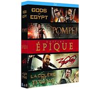 Coffret épique : Pompéi + Gods of Egypt + La Colère des titans + 300 : la naissance d'un empire [Francia] [Blu-ray]