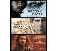 coffret épopées : braveheart - Alexandre - kingdom of Heaven [Francia] [DVD]
