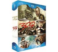 Coffret épopées : clash of titans ; 300 ; 10000 bc [Francia] [Blu-ray]