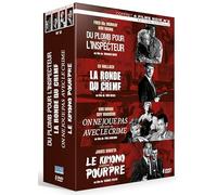 Coffret Films Noirs N°2 : Du plomb pour l'inspecteur + La Ronde du crime + On ne joue pas avec le crime + Le Kimono pourpre [Francia] [DVD]