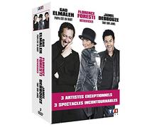 Coffret - Gad Elmaleh, Papa est en haut + Florence Foresti, Motherfucker + Jamel, tout sur Jamel [Francia] [DVD]