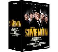 Coffret Georges Simenon : Le chat + L'étoile du nord + L'horloger de Saint-Paul + Maigret voit rouge + L'ours en peluche + Le train + La veuve Couderc [Francia] [DVD]