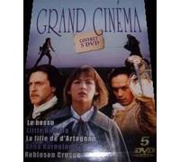 Coffret grand cinéma : le bossu ; little buddha ; la fille de d'artagnan ; anna karenine ; robinson crusoe [Francia] [DVD]