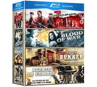 Coffret Guerre : Les 7 salopards + Blood of War + Bunker + Agents de l'ombre [Francia] [Blu-ray]