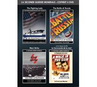 Coffret guerre : the fighting lady ; the battle of russia ; nazi strike ; le commando de la mort [Francia] [DVD]