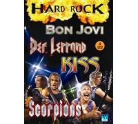 Coffret Hard Rock : Bon Jovi + Def Leppard + Kiss + Scorpions [Francia] [DVD]