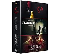 Coffret Horreur Incontournables 3 films : Ça + Les Griffes de la nuit (Freddy) + L'Exorciste [Francia] [DVD]