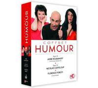 Coffret humour - Anne Roumanoff / Nicolas Canteloup / Florence Foresti [Francia] [DVD]