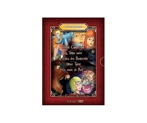 Coffret jeunesse - les grands auteurs : david copperfield ; la tulipe noire ; le chien des baskerville ; oliver twist [Francia] [DVD]