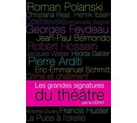 Coffret les grandes signatures du théâtre [Francia] [DVD]