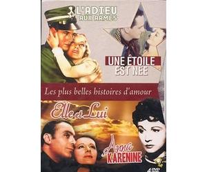 Coffret les plus belles histoires d'amour : l'adieu aux armes ; une étoile est née ; elle et lui ; anna karenine [Francia] [DVD]