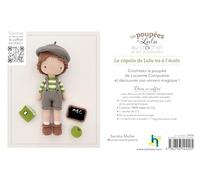 Coffret les Poupées de Lulu au crochet et ses accessoires : Le copain de Lulu va à l'école