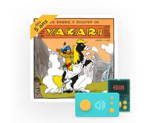 Coffret livre audio - les bandes a ecouter de yakari