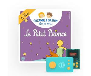 Coffret livre audio - suzanne & gaston revent avec le petit prince