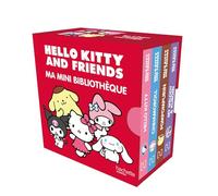 Coffret Ma mini bibliothèque Hello Kitty and friends: Hello Kitty ; Cinnamoroll ; Pompompurin ; My Melody & Kuromi
