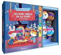 Coffret marionnettes à doigts - les mini-héros de la forêt - Vive la neige !