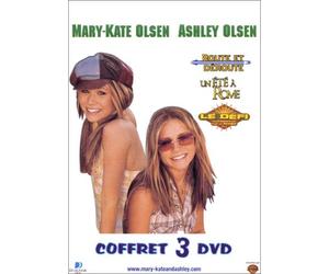 Coffret mary-kate et ashley olsen : route et deroute / le defi / un ete a rome [Francia] [DVD]