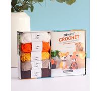 COFFRET Mon premier amigurumi: Mes 3 premiers amigurumis. Coffret avec accessoires (OBJECTIF)