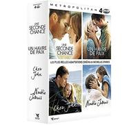 Coffret Nicholas Sparks : Une seconde chance + N'oublie jamais + Cher John + Un havre de paix [DVD]