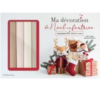COFFRET Noël traditionnel en feutrine: Coffret avec 4 projets DIY 100% fait-main (La feutrine de Léa Louvet)