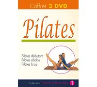 Coffret Pilates : Pilates débuttant + Pilates abdos + Pilates bras [Francia] [DVD]