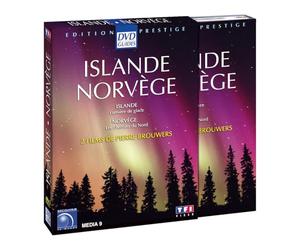 Coffret Prestige - Norvège, Les chemins du nord + Islande, lumière de glace [Francia] [DVD]