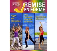 Coffret Remise en forme : Gym en douceur + Une semaine pour être en forme + Gymnastique débutants [Francia] [DVD]