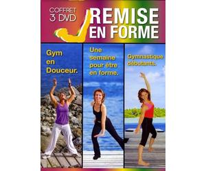 Coffret Remise en forme : Gym en douceur + Une semaine pour être en forme + Gymnastique débutants [Francia] [DVD]