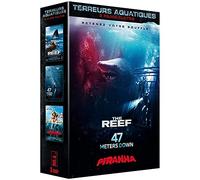Coffret Requins Terreur Aquatique : The Reef + 47 Meters Down + Piranha 3D [Francia] [DVD]