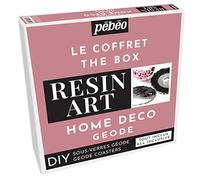 Coffret Resin Art Pébéo - Creación y producción de posavasos de resina epoxi - Decoración del hogar