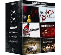 Coffret Stephen King : Ça + Ça - Chapitre 2 + Doctor Sleep + Shining + Les Évadés + La Ligne verte [Francia] [Blu-ray]