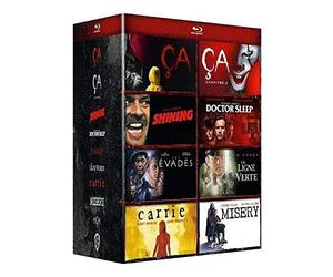 Coffret Stephen King : Ça + Ça - Chapitre 2 + Shining + Misery + Doctor Sleep + La Ligne verte + Carrie + Les Évadés [Francia] [Blu-ray]