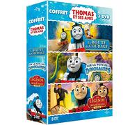 Coffret Thomas et ses amis 3 DVD : La route du courage + Sur la piste des dinosaures + La légende du trésor perdu [Francia]