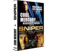 Coffret thriller : code mercury ; sniper [Francia] [DVD]