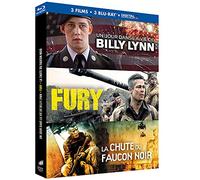 Coffret : Un jour dans la vie de Billy Lynn + Fury + La Chute du Faucon Noir [Francia] [Blu-ray]