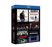 Coffret Welcome To Boston : Strictly Criminal + Spotlight + The Town + Mystic River [Francia] [Blu-ray]