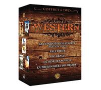 Coffret Western - La conquête de l'Ouest + Pale Rider + Rio Bravo + La horde sauvage + La prisonnière du désert [Francia] [DVD]