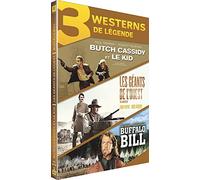 Coffret westerns de légende : butch cassidy et le kid ; les géants de l'ouest ; buffalo bill [Italia] [DVD]