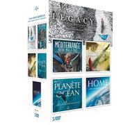 Coffret Yann Arthus Bertrand : Home + Planète océan + La Soif du monde + Méditerranée, notre mer à tous + Legacy, notre héritage [Francia] [DVD]