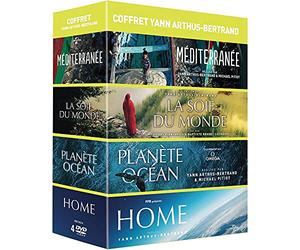 Coffret Yann Arthus-Bertrand - Planète Océan + La soif du monde + Home + Méditerranée, notre mer à tous [Francia] [DVD]