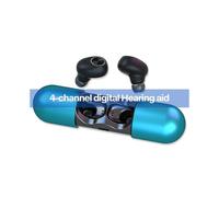 Cofoe Digital Hearing Aid 4-channel Wireless Rechargeable Invisible Wearable Sound Amplifier for the Hearing Impaired Elderly