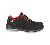 COFRA 20310-001.W49 Synthpop SD S1 P SRC Zapatos de Seguridad, Negro/Rojo, Talla 49