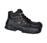 Cofra 40-NT210000-38 - Seguridad Botas S3 Src Nueva Reno Uk Tecno Seguridad altos zapatos, Negro, Cuero, Talla 38