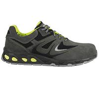 Cofra 73040-001.W45 BAR GREY S1 P SRC Zapatos de seguridad, Gris/Negro/Amarillo, Talla 45