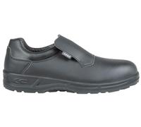 COFRA Calzado de Seguridad TALOS Black O2 FO SR Zapatos Tipo Mocasín Newtech Negro Talla 45 EU