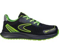 COFRA Gambol ESD Zapatos de Seguridad, Negro con Verde, Puntera de Aluminio 200J, Suela EVA/Goma de Nitrilo HRO, S1 PS SR FO (Sistema Tallas Calzado EU, Adulto, Números, Mediano, 42)